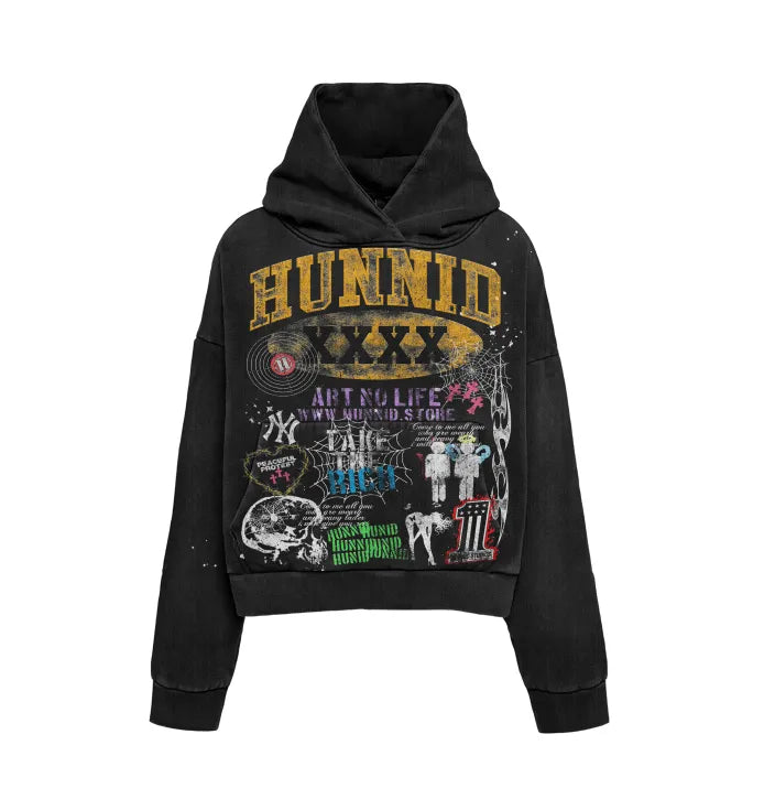 Art No Life Hoodie BLACK