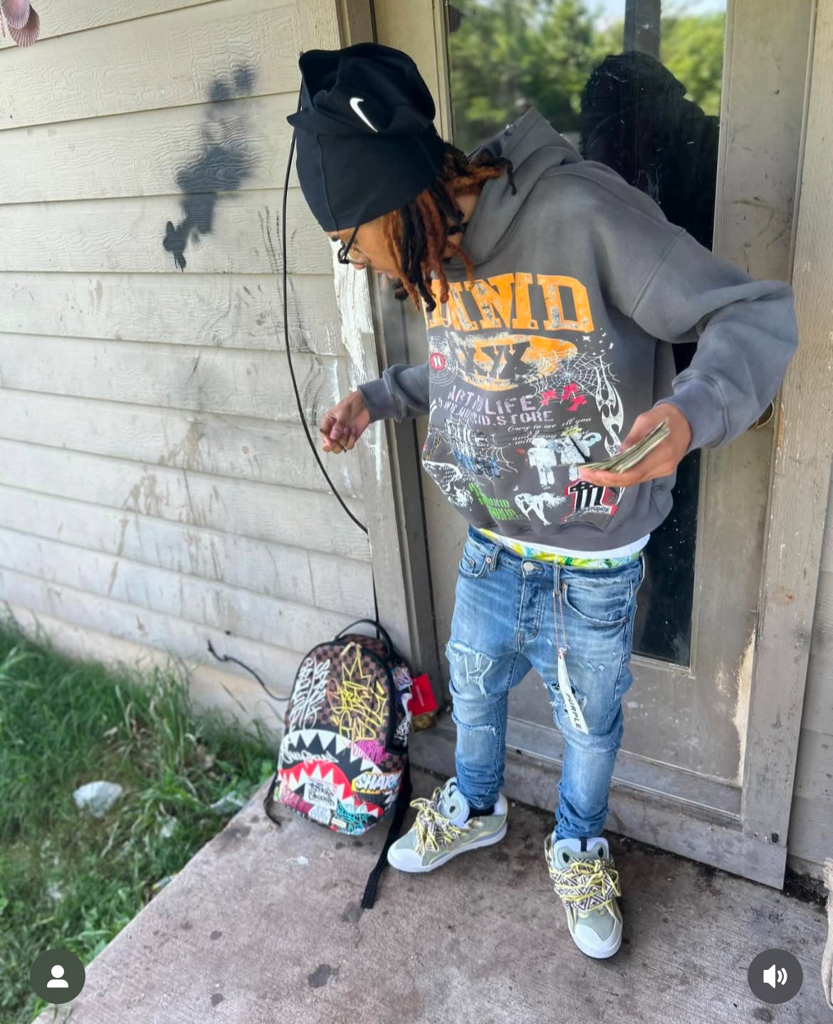 Art No Life Hoodie GRAY