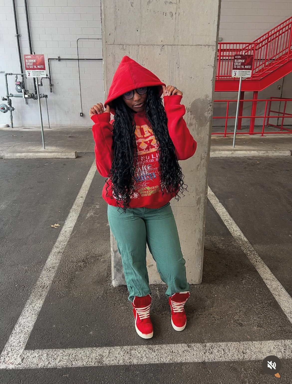 Art No Life Hoodie RED
