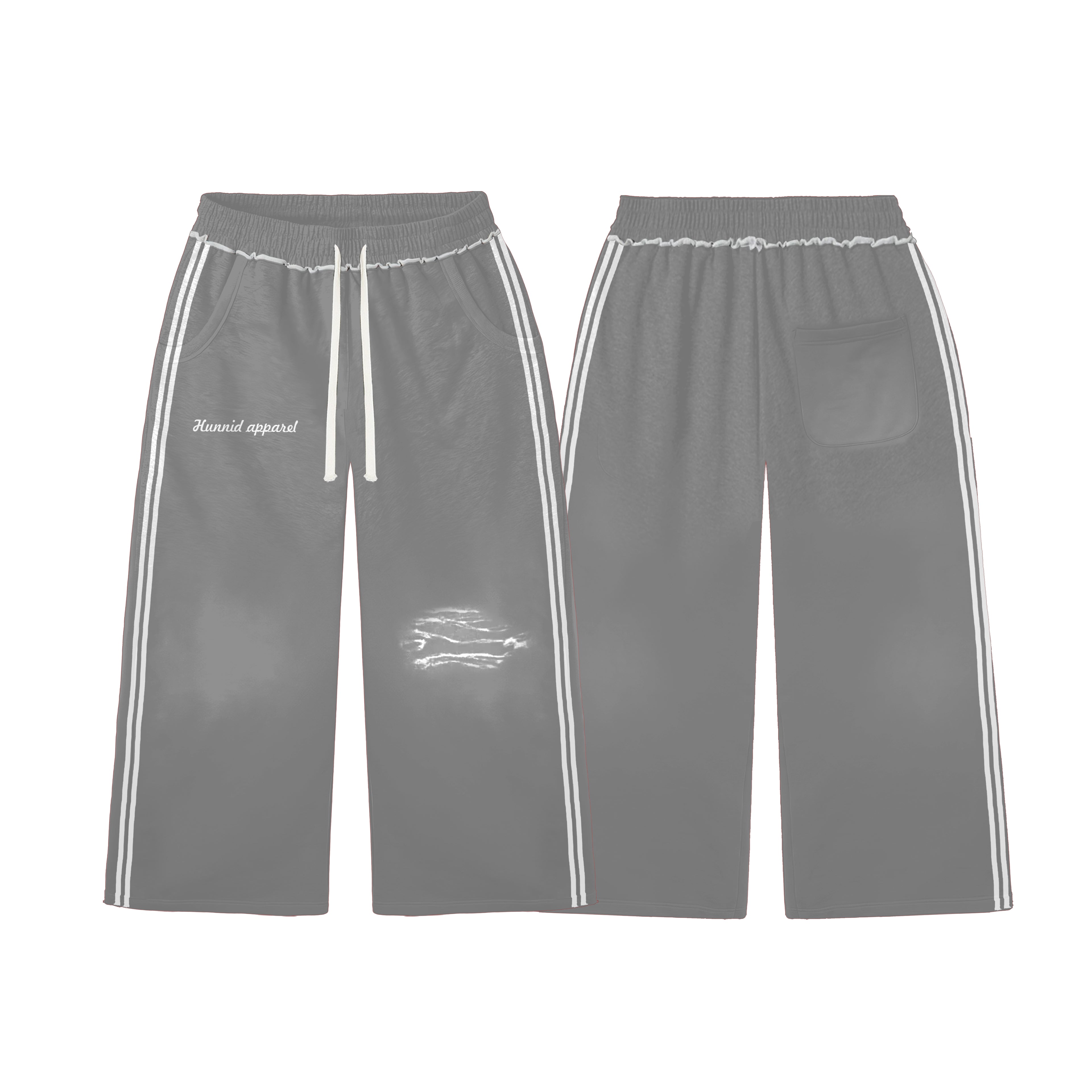 "Hunnid V3" Gray Sweats