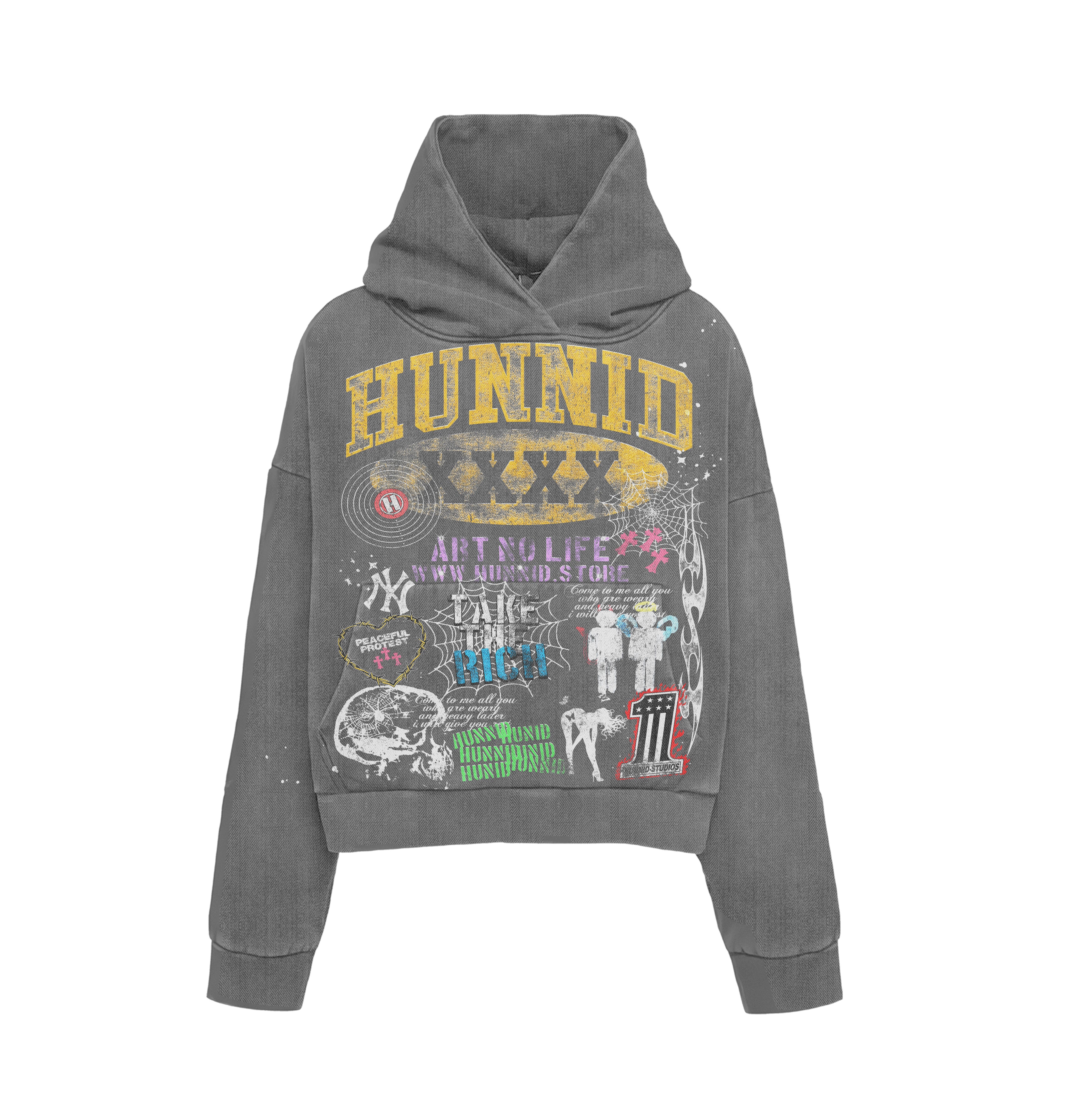 Art No Life Hoodie GRAY